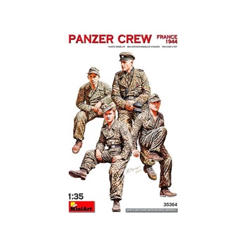 Panzer crew France 1944, escala 1/35.