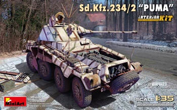 Sd. Kfz. 234/2 PUMA, escala 1/35.