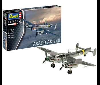 Arado AR240, escala 1/72.