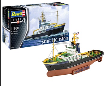 Tug Boat Smit Houston, kit plástico escala 1/200.