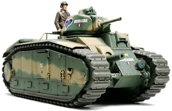 French battle tank B1bis.