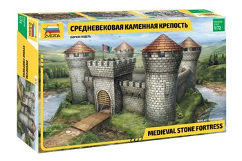 Castillo medieval, escala 1/72.