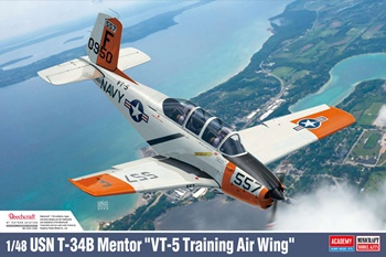 USNT T-34B Mentor VT-5 Training Air Wing, escala 1/48.