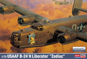 USAAF B-24 H Liberator Zodiac, escala 1/72.