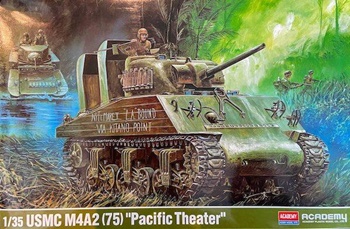 USMC M4A2 (75) Pacific theater.