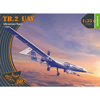 TB.2 UAV Ukrainian Navy, escala 1/35.