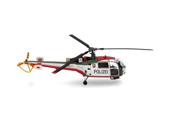 Helicóptero POLIZEI Nordrhein-Westfalen SA319 Alouette III.