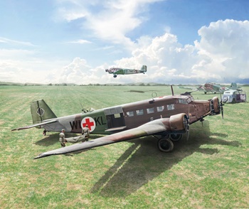 Junkers Ju52/3m, escala 1/72.