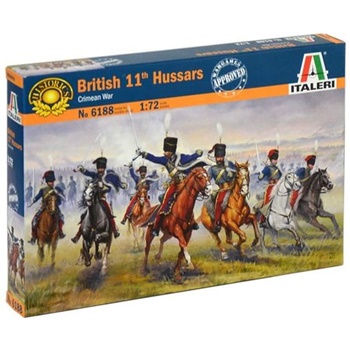 British Hussars, escala 1/72.