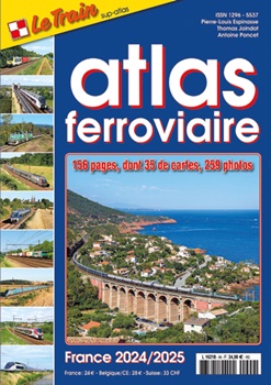 Le Train Atlas ferroviaire France 2024/2025.