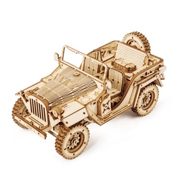 Army field car, kit de madera para montar.