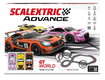 Circuito Scalextric Advance GT WORLD.