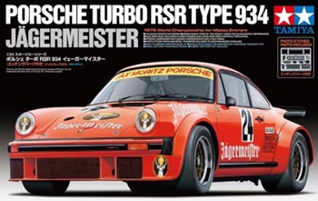 Porsche Turbo RSR tipo 934 JÄGERMEISTER. Kit de plástico escala 1/24.