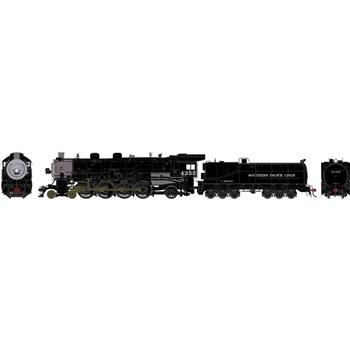 Locomotora vapor Southern Pacific MT-4 4-8-2 #4355. Digital con Sonido