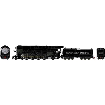 Locomotora de vapor Southern Pacific MT-4 4-8-2 #4357. Digital con Son