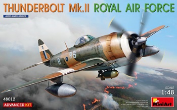 Thunderbolt Mk.II Royal Air Force, escala 1/48.