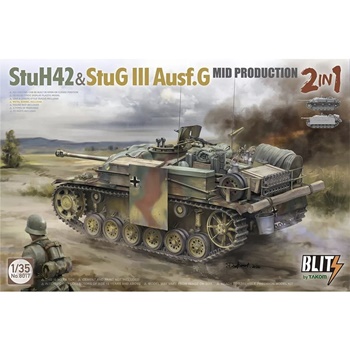 StuH42 & StuG III Ausf. G 2 in 1, escala 1/35.