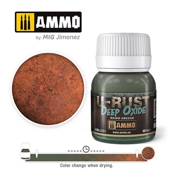 U-RUST Deep Oxide, 40ml.