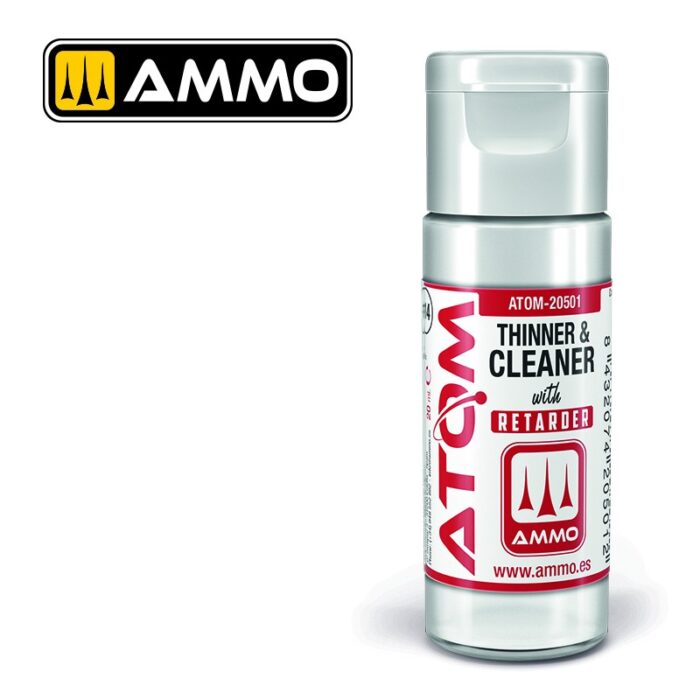 ATOM Thinner & cleaner, 20ml.