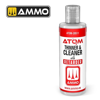 ATOM Thinner & Cleaner, 60ml.