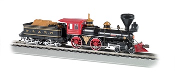 Locomotora de vapor 4-4-0 American The General. Digital con Sonido.