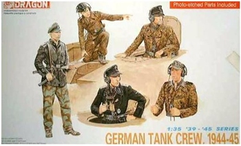 German tank crew 1944-45. Personajes escala 1/35.