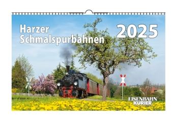 Calendario 2025 Harzer Schmalspurbahnen.