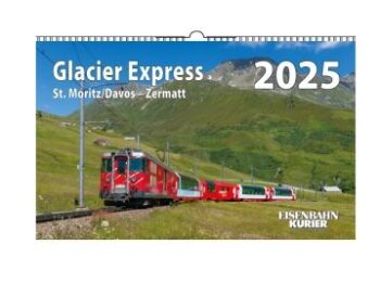 Calendario 2025: Glacier Express.