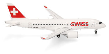 Swiss International Air Lines Airbus A220-100 Ascona.