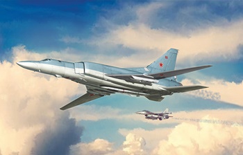 Tu-22M2 Bakfire-B, escala 1/72.