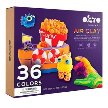 OKTO AIR CLAY 36 colores.