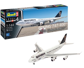 Boeing 747-400 IRON MADEN, escala 1/144