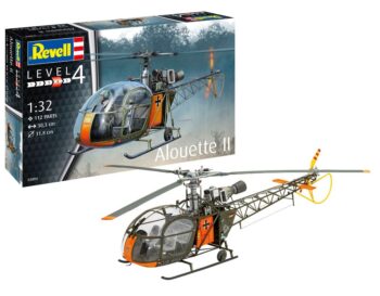 Alouette II, kit plástico escala 1/32.