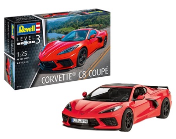 Corvette C8 Coupé, escala 1/24.