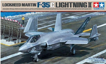 Cafereo 1/144 Lockheed Martin F-35 Lightning II JSDF Experiment Plastic Model Kit - Doyusha Super Fighter Series