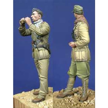 DAK Panzer crew set, 2 figuras, 4 cabezas.