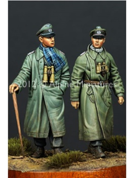 Panzer officer, 2 figuras.