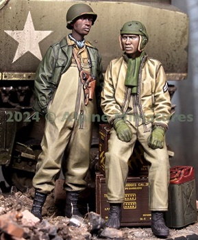 US Tank crew 76 1st TB#1.