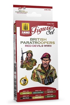 Set de pinturas British Paratroopers.