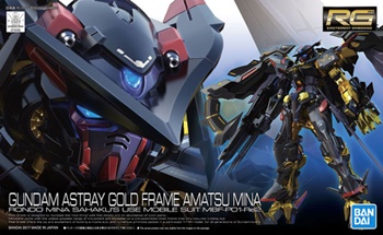 GUNDAM ASTRAY GOLD FRAME AMATSU MINA.