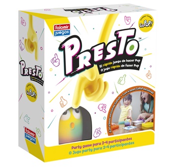 PRESTO. El rápido juego de haer POP.