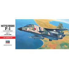 Mitsubishi F-1, kit plástico escala 1/72.