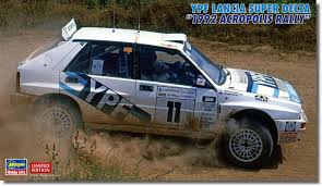 YPF Lancia Super Delta 1992 Acropolis Rally.