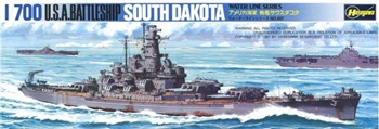 U.S.A. Battleship SOUTH DAKOTA.