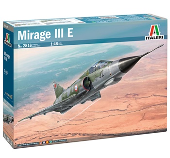 Mirage IIIE, kit plástico escala 1/48.