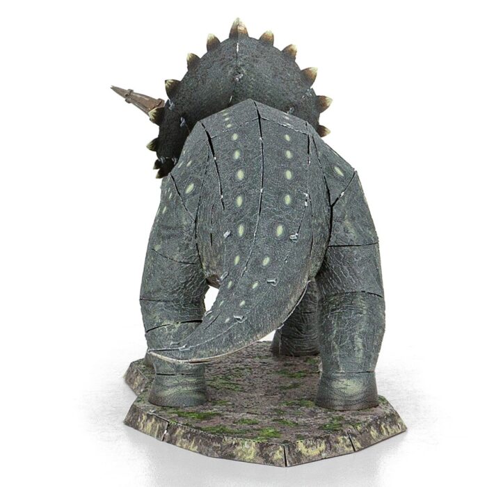 Metal Earth Triceratops.