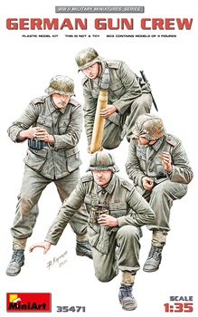 German gun crew, escala 1/35.