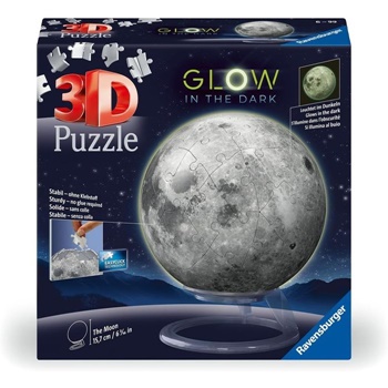 Puzzle 3D LUNA brillante.