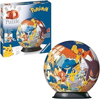 Puzzle 3D POKEMON.