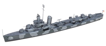 U.S. Navy destroyer DD412 HAMMANN, escala 1/700.